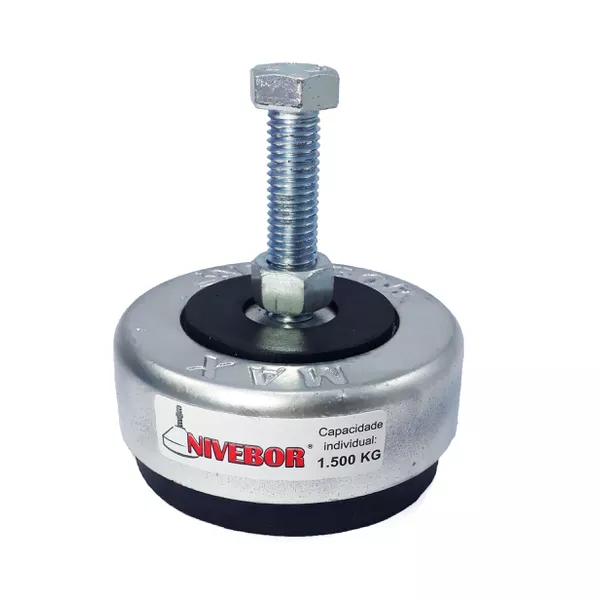 Nivelador industrial de borracha Vabadus - detalhe